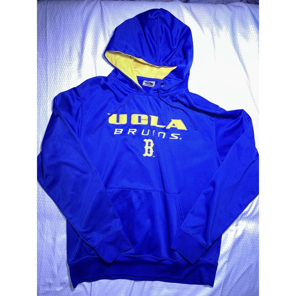 UCLA Bruins College Hoodie Stadium Athletics Sweatshirt Mens XL Vintage Dry Fit